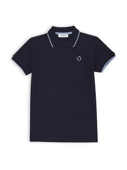 Trussardi polo logo sul retro TRUSSARDI JEANS | TBP25005PO/OFBLUE_NAVY